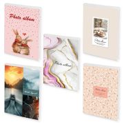 Фотоальбом BRAUBERG на 36 фото 10*15 см, ассорти 5 дизайнов, мягкая обложка, 391442