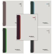 Тетрадь А5, 40 л., STAFF, скоба, клетка, офсет №2 ЭКОНОМ, обложка картон, СВЕТЛАЯ, 405623