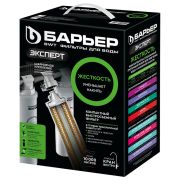 Фильтр для воды с краном в комплекте БАРЬЕР «ЭКСПЕРТ Жесткость», 3 ступени, ресурс 10, Н221Р08