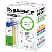 Фильтр для воды с краном в комплекте БАРЬЕР «ЭКСПЕРТ СЛИМ Жесткость» 3 ступени ресурс, Н821Р00